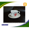 new design hot sale ceramic coffee cup and saucer,porcelain cup and saucer